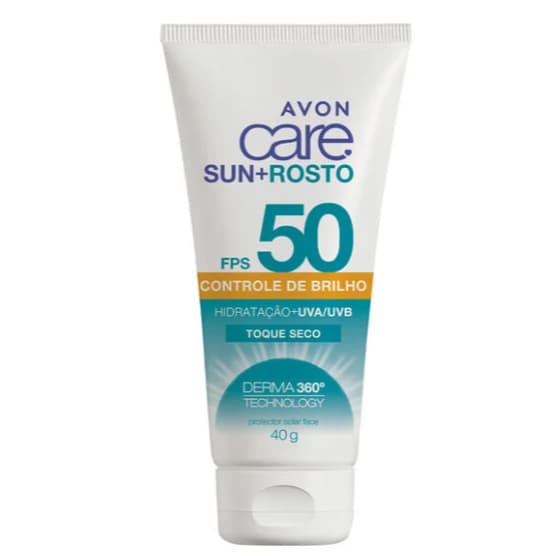 Protetor Solar Rosto Controle de Brilho FPS 50   Protetor Solar Rosto Controle de Brilho FPS 50 40g