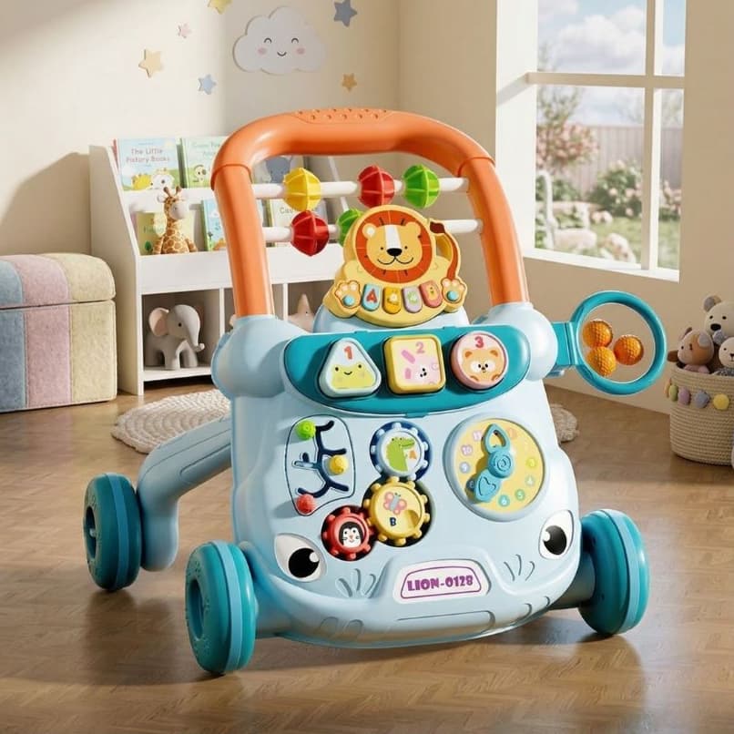 Andador Infantil Musical Educativo Atividades Interativas Desenvolvimento Motor Bebes