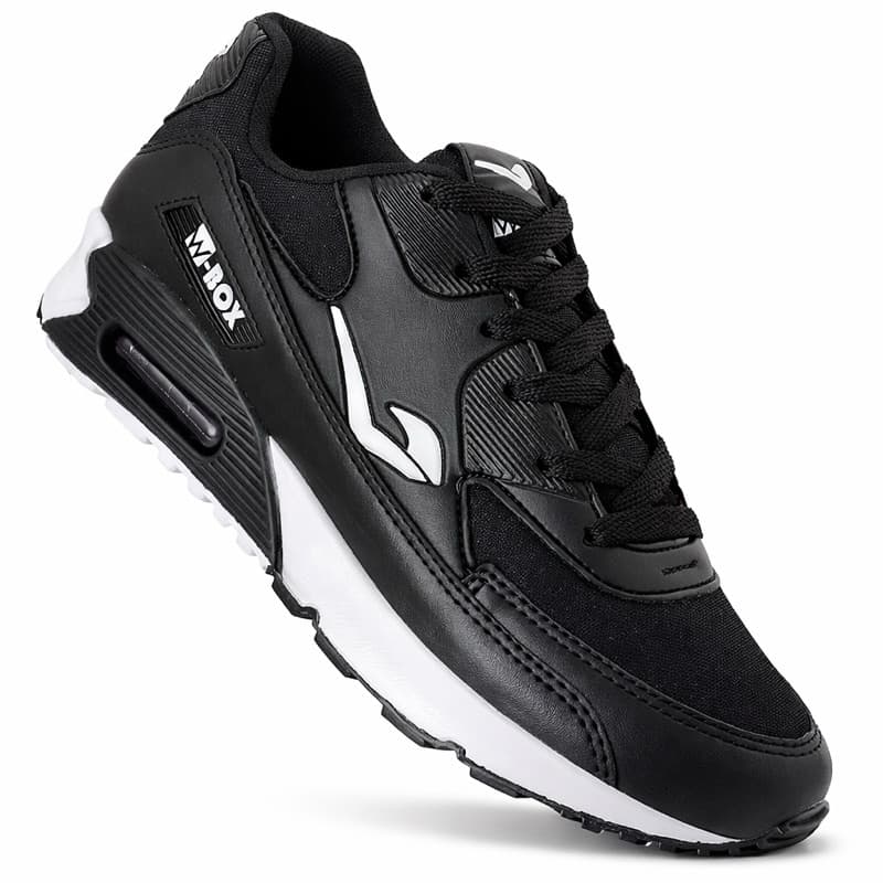 Tênis Esportivo Casual W-Box Air Pulse 90 Unissex Tecnologia Air Anti impacto Conforto Estilo Diário