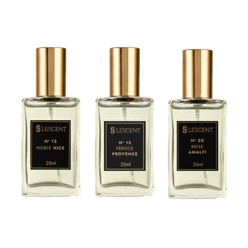 Perfume Importado Premium contratipo de  Lescent Best-Seller Masculino Kit Trilogia Essencial Masculina 12 + 13 + 20