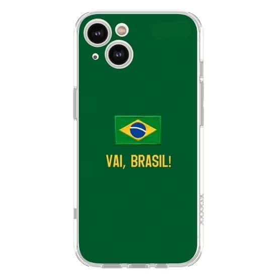 Capinha de Celular Vai, Brasil - Diversos Celulares -Anti Impacto