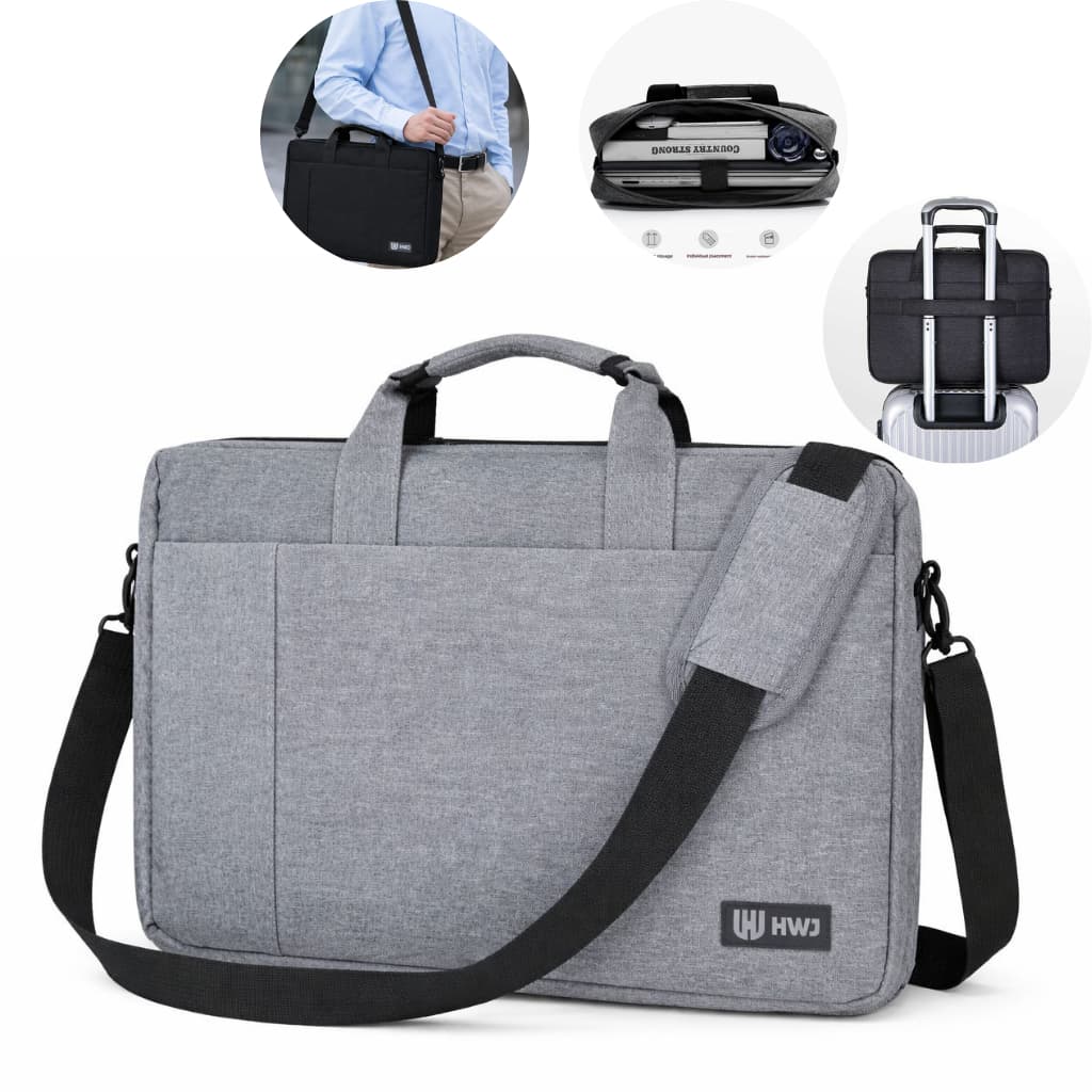 Bolsa Case Capa Notebook  Pasta  Trabalho Estudo 13 a 17 polegadas Alça Transversal Maleta Executiva