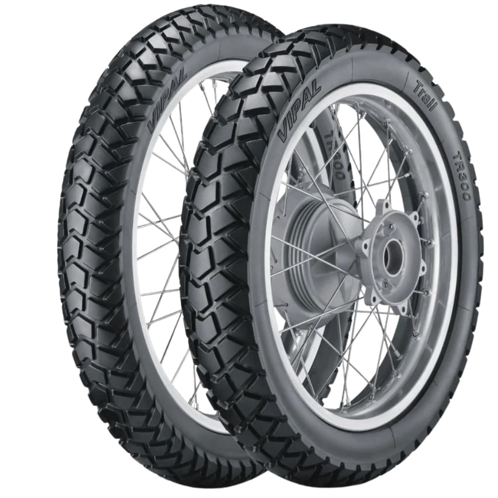 Par Pneu Moto Vipal 110/90-17 + 90/90-19 Tr300 ORIGINAL Bros150 bros 160 crosser150