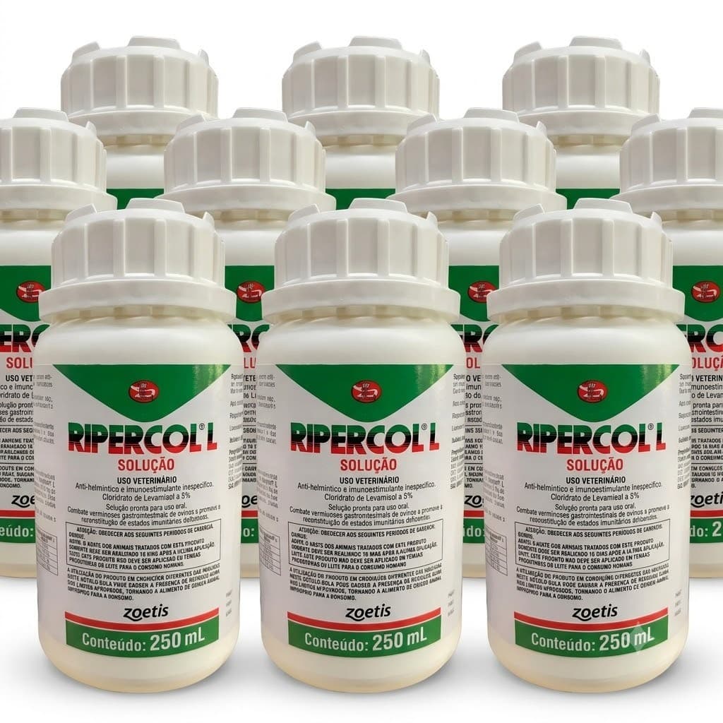Ripercol L 250ml - Imunidade Para Suínos
