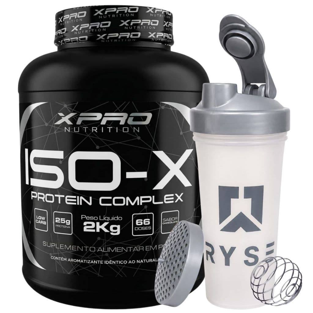 Whey Protein Isolado Complex Sabor Chocolate - Pote 2Kg