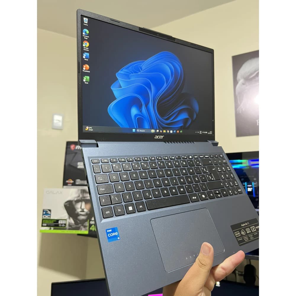 Notebook AcerV2 i5 13º DDR5 16GB RAM DDR5 SSD 512GB, 15.6 Lançamento 2026 Notebook Rápido para Trabalho e Estudos
