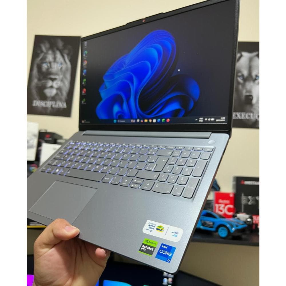 Notebook Gamer Lenovo LOQ, i7-12650HX, 16GB DDR5, SSD 512GB, RTX 4050 6GB, Tela 15.6 144GHZ