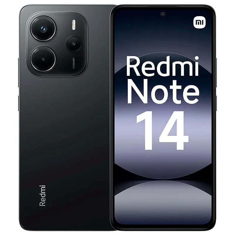 Smartphone Xiaomi Redmi Note 14 4G 256GB 8GB RAM Tela AMOLED 6,67" Preto