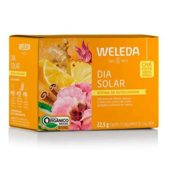 Chá Weleda Dia Solar Orgânico 15 sachês de 1,5g cada DIA SOLAR