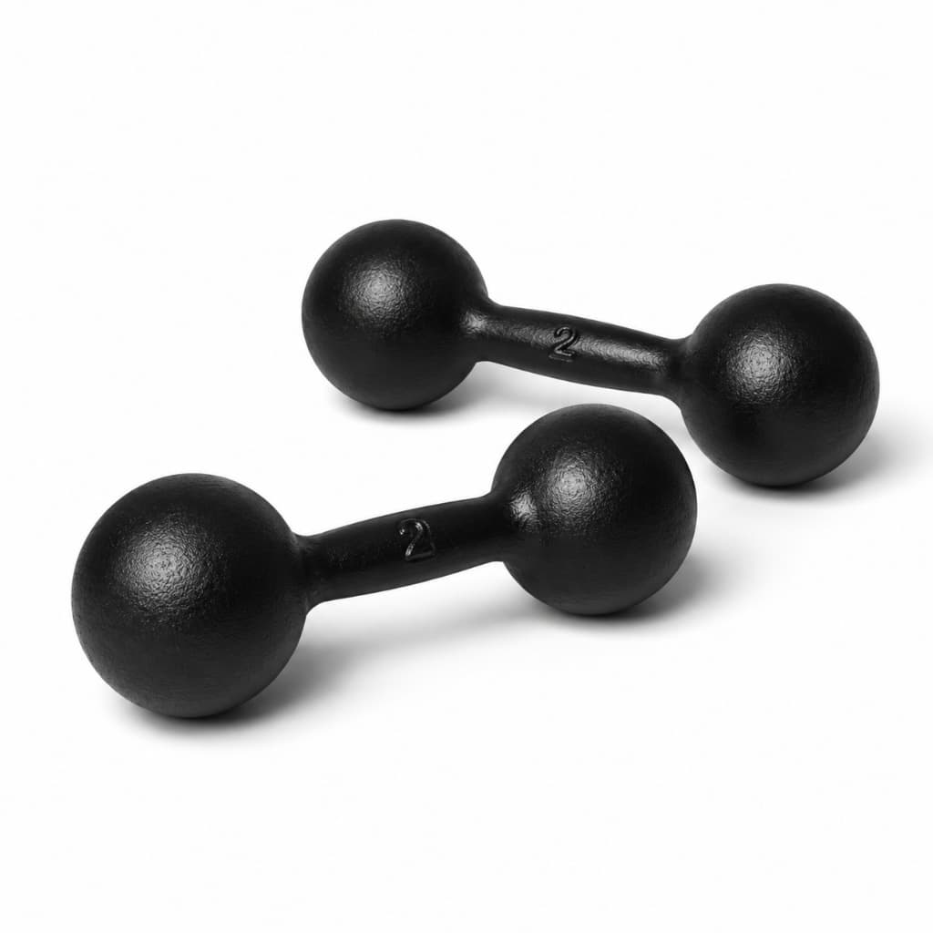 KIT PAR HALTER BOLA 9KG CADA MUSCULAÇÃO ACADEMIA FITNESS CROSSFIT TREINO FUNCIONAL EXERCÍCIOS RESISTÊNCIA FORÇA