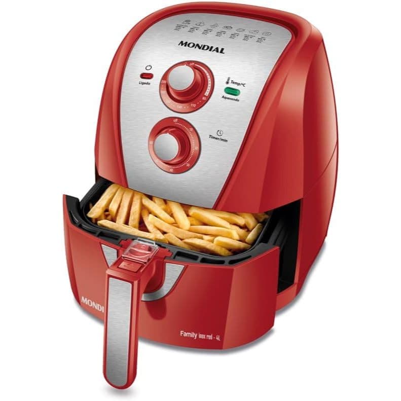 Fritadeira Sem Óleo Air Fryer 4L Mondial 1500W - AFN-40-RI - 220v
