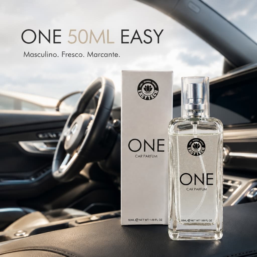 Aromatizante Automotivo One Easy 50ml Perfume Masculino para Tecidos Inspirado em Perfume Importado