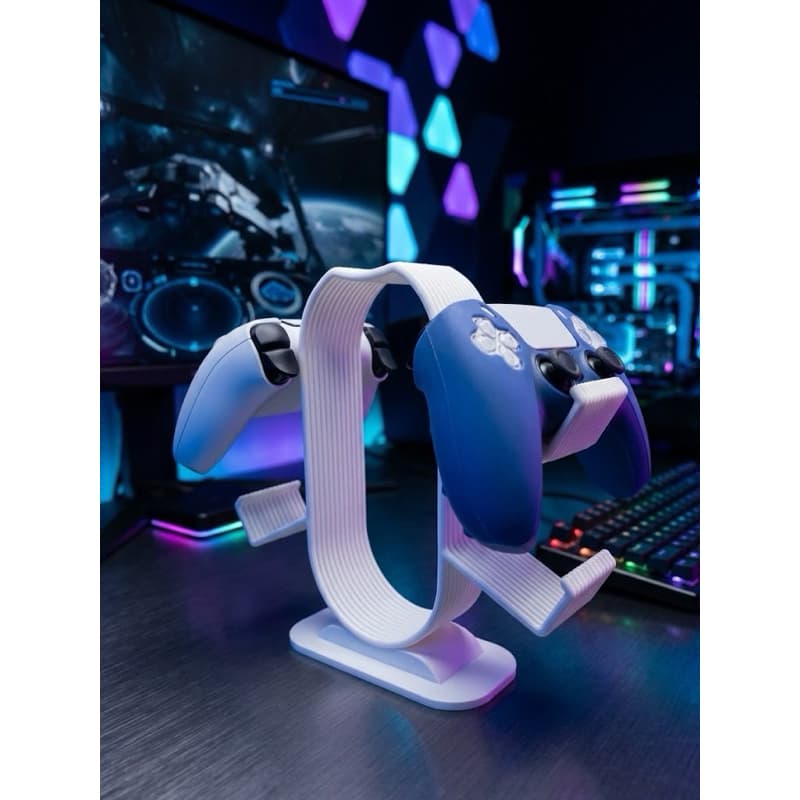 Suporte Controle Videogame para 4 Controles – Organizador Gamer de Mesa
