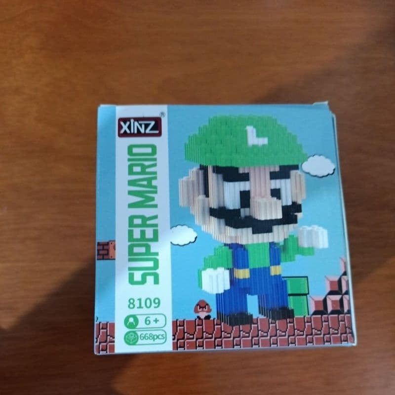 BLOCO DE MONTAR LUIGI LEGO