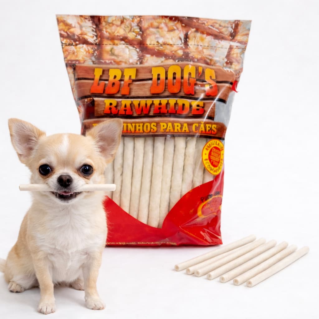 Palito Petisco para Cachorro Tamanho 5-6 Pacote com 1kg Direto de Fábrica