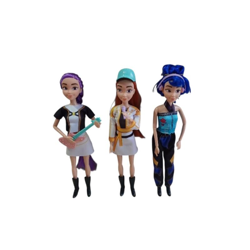 Kit Com 03 Boneca K Pop Musical Articulada