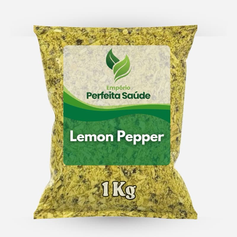Tempero Lemon Pepper Sem Glúten 100% Puro - Perfeita Saúde