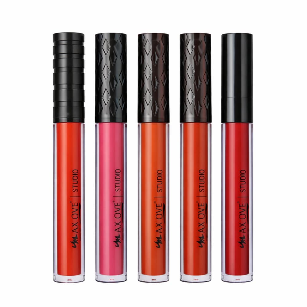 Batom Líquido Matte Max Love Studio Longa Duração 24h Alta Pigmentação Hidratante