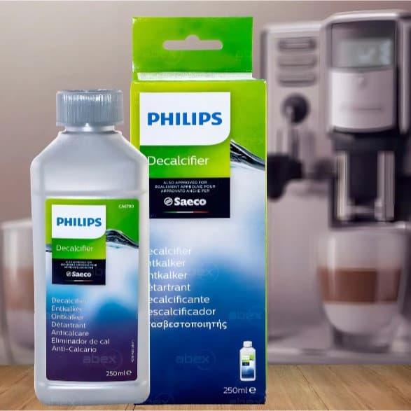 Descalcificante Líquido para Cafeteira Philips Saeco 250ml CA6700 Máquina de Café Expresso Limpeza e Remoção de Calcário