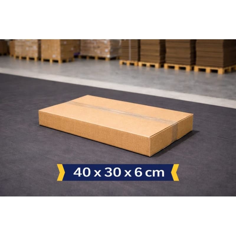 10 CAIXAS DE PAPELÃO 40x30x6 Resistente Notebook Atacado Correios Notebook Nova