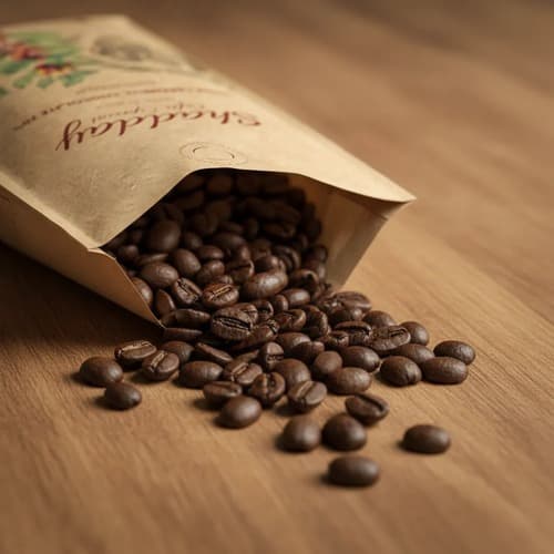 Café Especial Shadday em Grãos 500g Sabor Caramelo Chocolate 100% Arábica Artesanal Fazenda