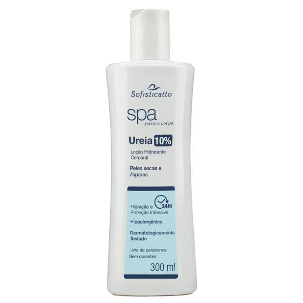 SPA LOÇÃO HIDRATANTE CORPORAL URÉIA 10% 300mL SOFISTICATTO