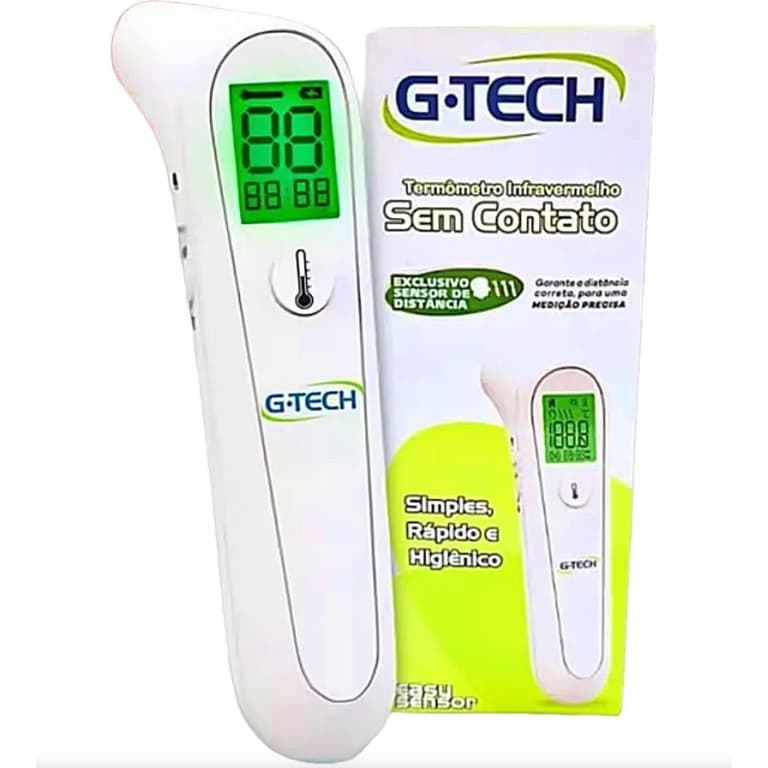 Termômetro digital infravermelho sem contato Easy Sensor C/1UN G-TECH