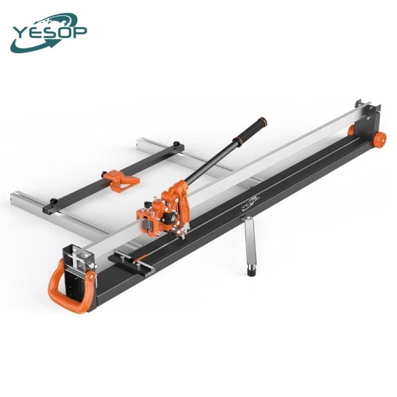 YESOP Cortador/Riscadeira De Piso Profissional Manual 1,25m Com Guia Laser E Limitador