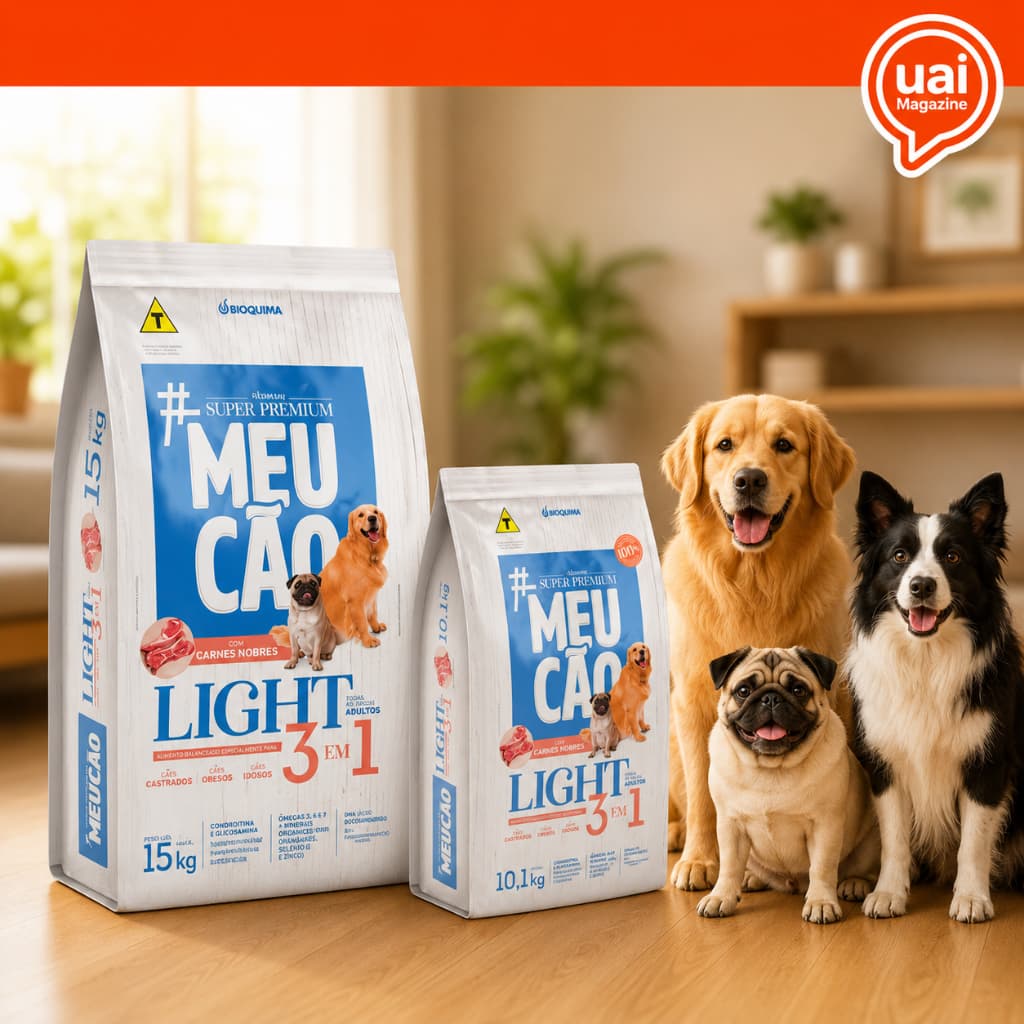 Ração Cachorro Idoso/Obeso/Castrado 10Kg Ou 15Kg Meu Cão Prime Light Carnes Nobres