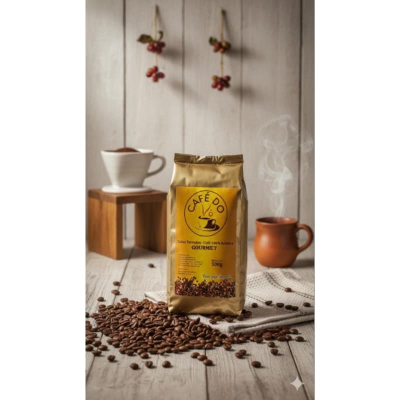 Café em Grãos Torrado - Gourmet grãos selecionados