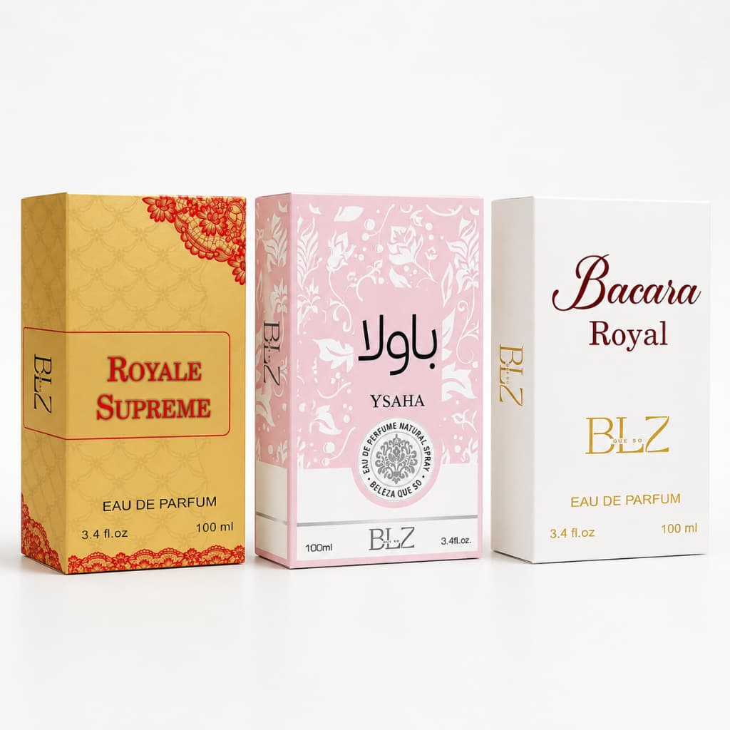 Kit 03 Perfumes Femininos Referência Importada Árabe 100ml