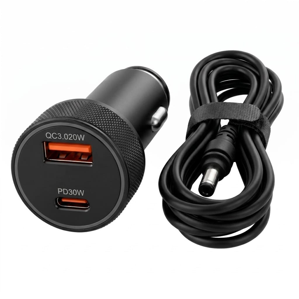 Carregador Veicular Usb E Type-c Wassay Com Cabo Extensor