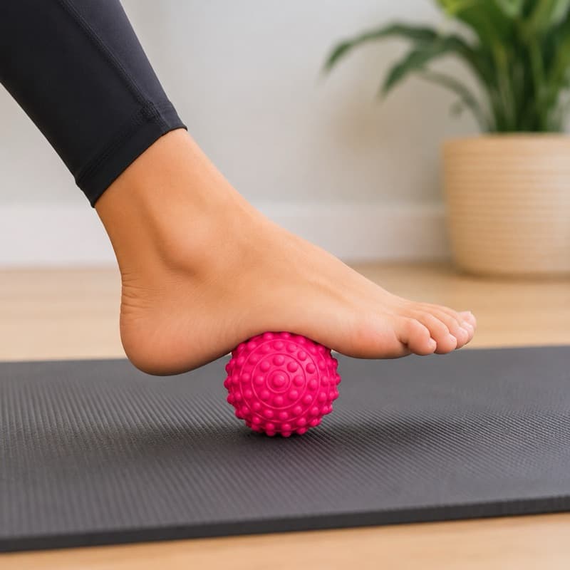 Bola Massageadora Cravo Fisioterapia Pilates Relaxamento Muscular 5,5cm