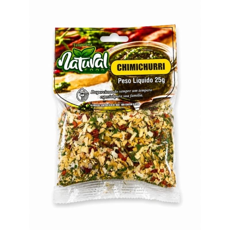 Chimichurri Tradicional  Premium  25g 500g  e 1kg Sem Pimenta | Embalagem Econômica Ideal para Restaurantes e Comércios