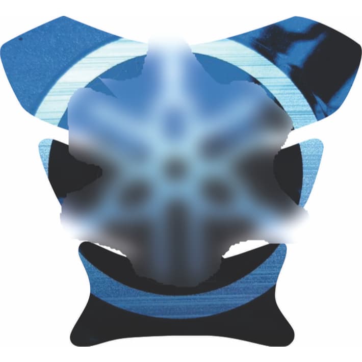 Protetor Para Tanque de Moto Resinado Tankpad Universal Moto Azul - AZ 2491