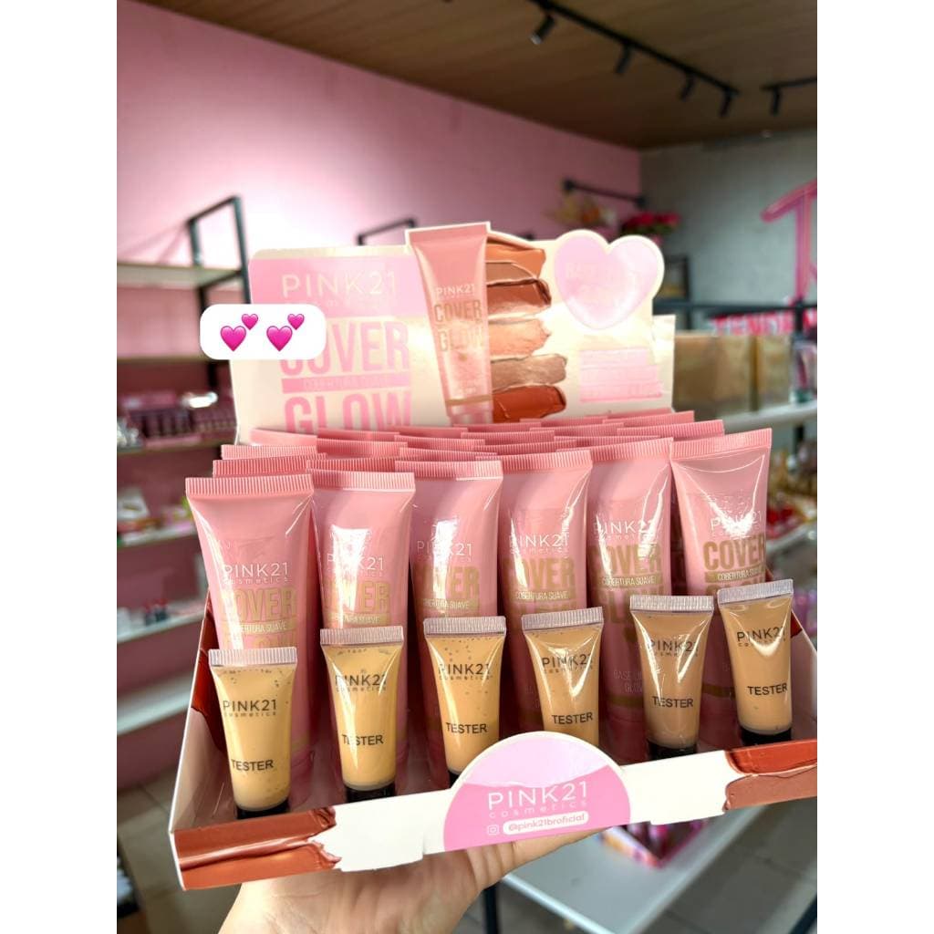 Base Liquida Cover Glow Pink21
