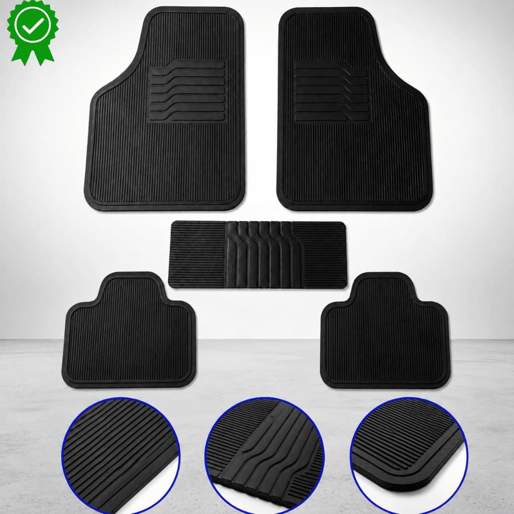 Tapetes Automotivos 4 Peças Carro Antiderrapante Universal Todos os Carros