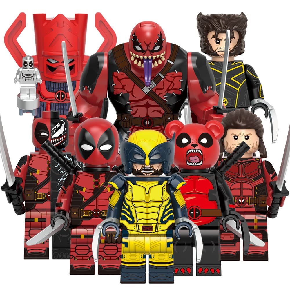 Lego Minifigures Marvel Deadpool G0172 Blocos de Montar - Pronta Entrega