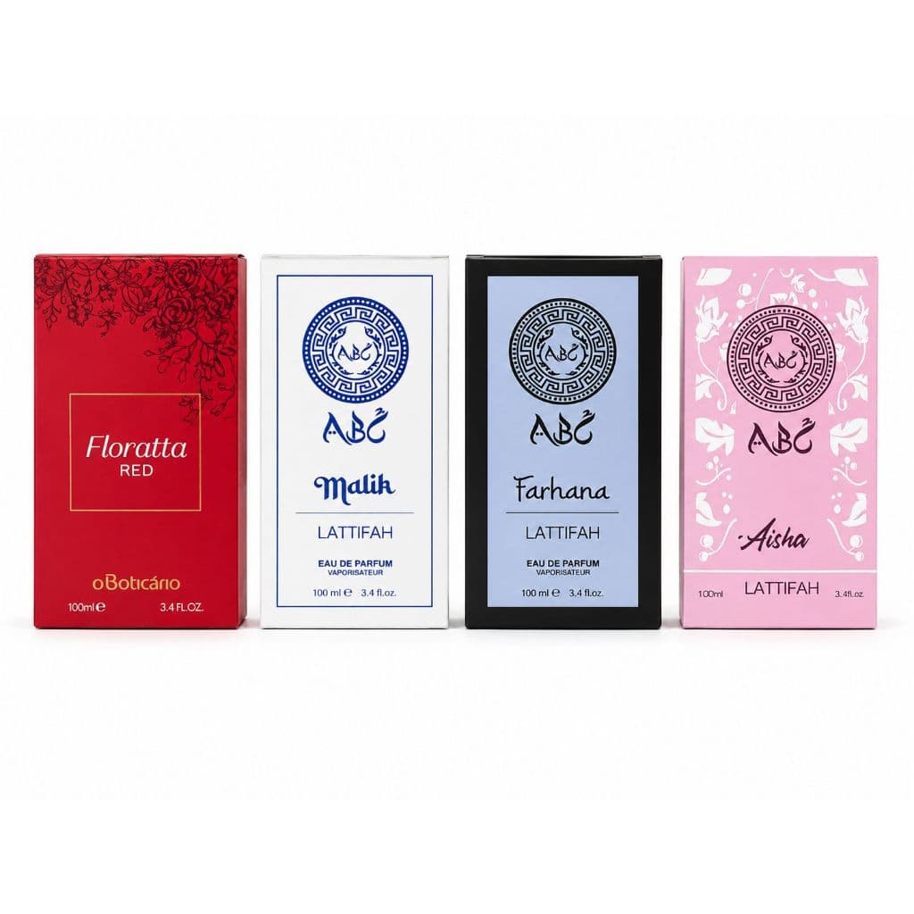 Kit 04 Perfumes Lattafa Masculino 100ml | Importado | Perfumes Árabes de Luxo