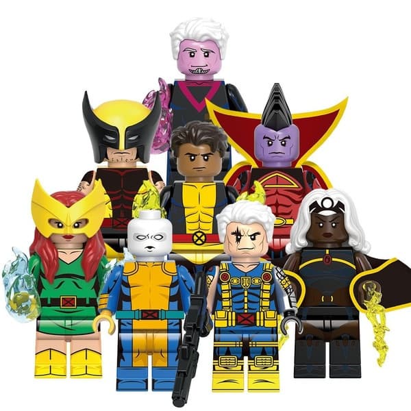 Lego Minifigures Marvel X-Men ’97 GH0557 Blocos de Montar - Pronta Entrega
