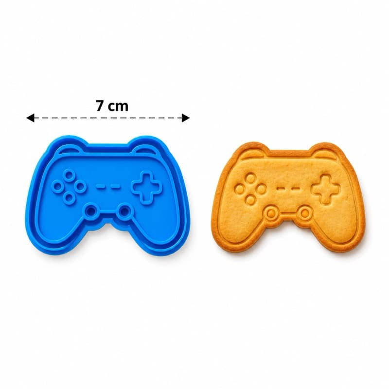 Cortador de Biscoito Controle de Videogame