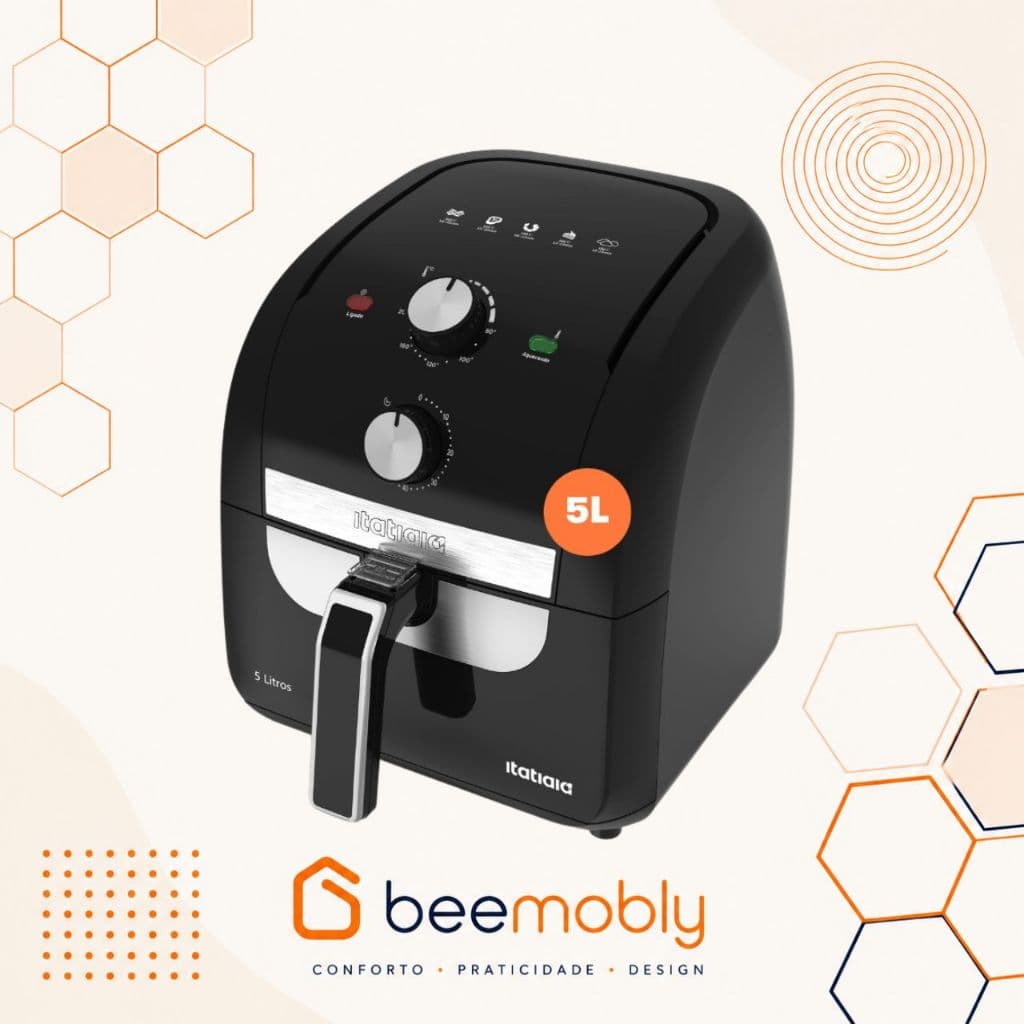 Air Fryer Fritadeira Sem Óleo Itatiaia 5L 127v
