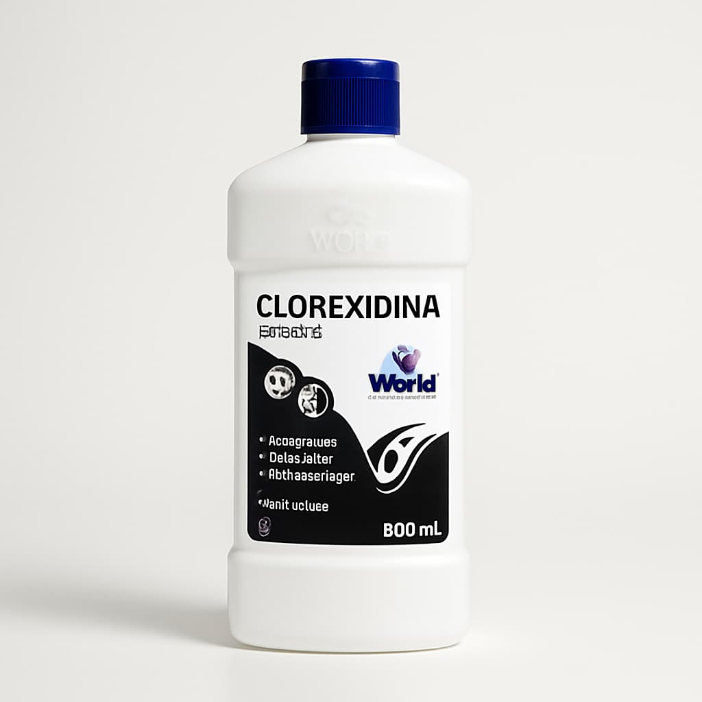 Shampoo Clorexidina 500ml para Cães e Gatos World Dugs - Entrega Rápida e Imediata