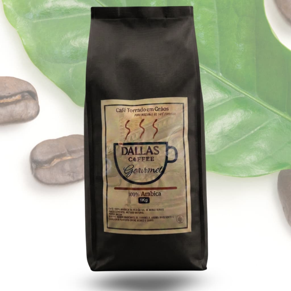 Café Em Grão Dallas Gourmet Espresso 100% Arábica