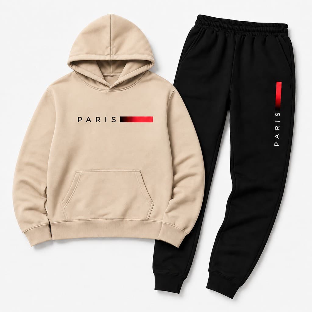 Conjunto Moletom Paris Calça Paris Adulto Varias Cores Unissex