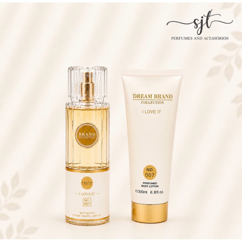 Kit Body Splash importado Brand Collection 007 Feminino