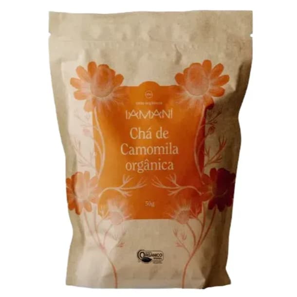 Chá de  Camomila Orgânico Calmante - Iamani