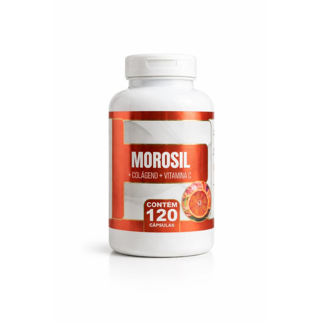 extrato seco morosil laranja vitamina C moro 120 cápsulas Nutrilife 500mg