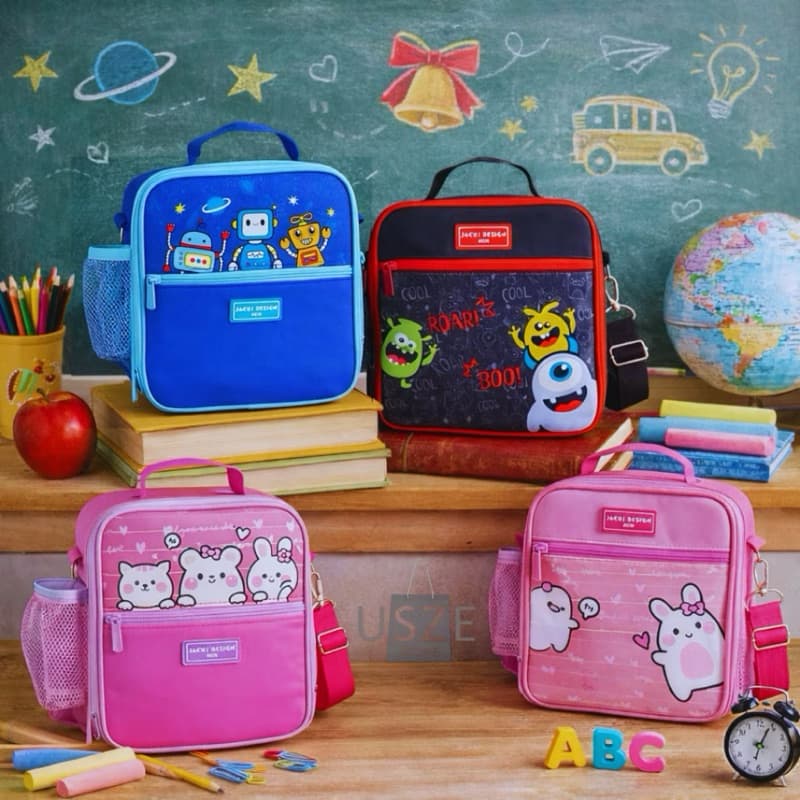 Bolsa Térmica Lacheira Escolar Infantil Coleção com Alça Lateral Recreio escolar Jacki design
