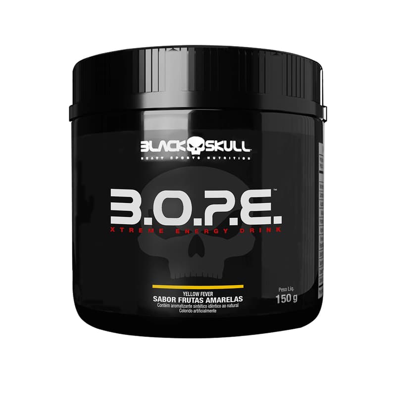 Pré Treino Bope 300G Black Skull Beta Alanina